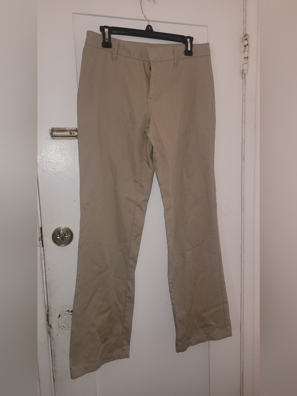 Dickies Men's Tan Straight-Leg Chinos